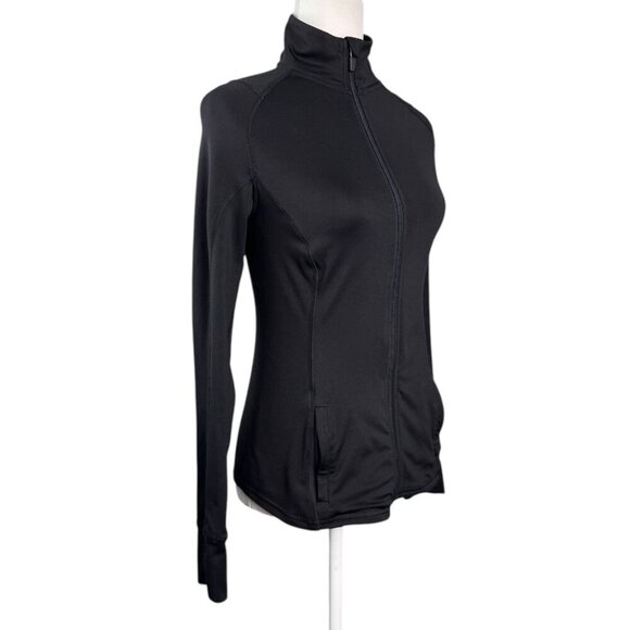 Active by Old Navy GoDRY Running Top Long Sleeve Full Zip Front Women's SZ XS - Picture 4 of 8